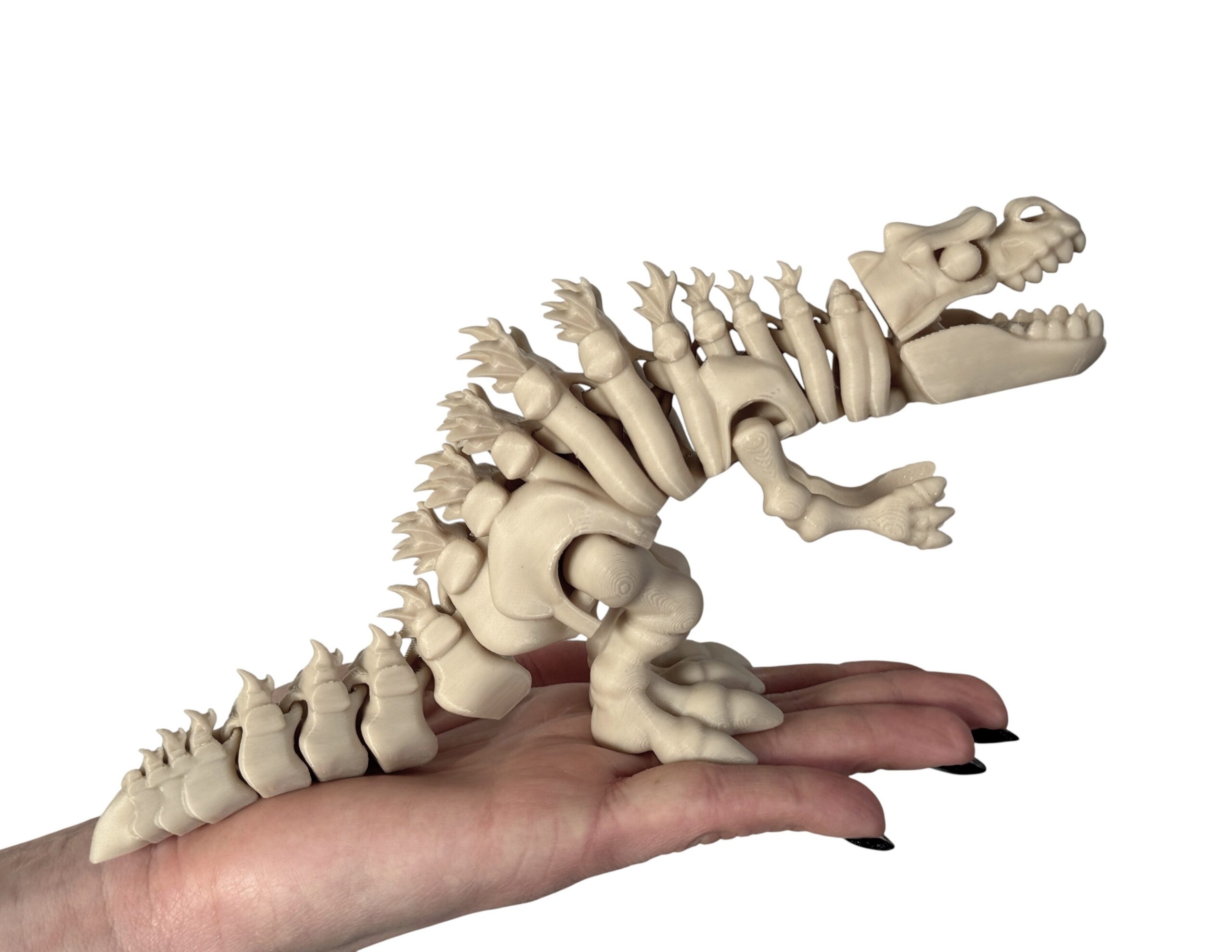 Godzilla 3D – szkielet legendarnego tytana, ruchoma figurka 3D z otwieraną paszczą - obrazek 16