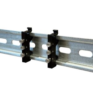 Uniwersalny uchwyt na szynę DIN 35 mm – z otworami na śruby M3 (2 szt.)