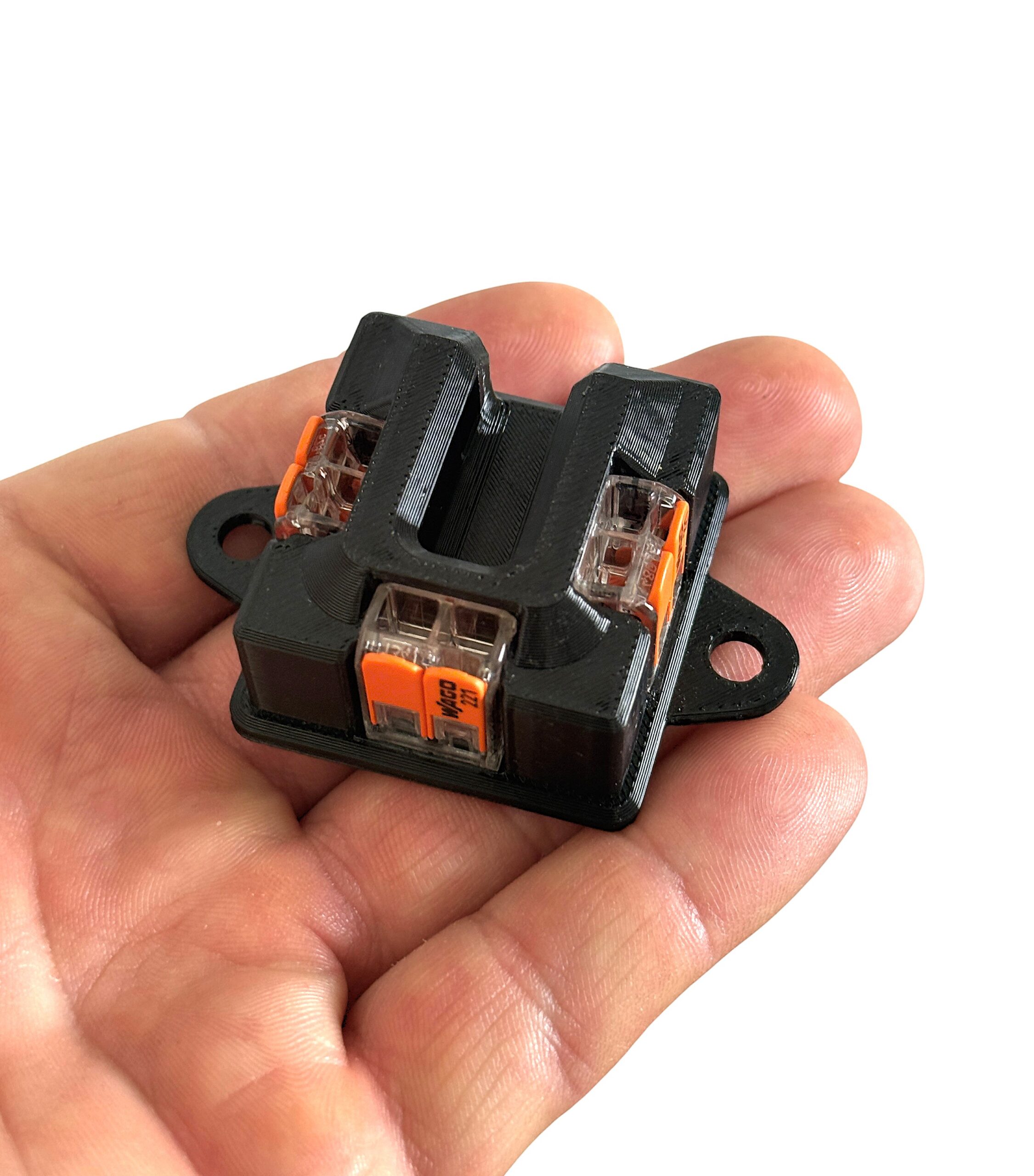 Blok rozdzielczy do kostek WAGO 221-412 – solidny uchwyt 3-sekcyjny - obrazek 11