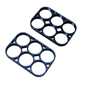 Uchwyt / koszyk na ogniwa 21700– solidny i precyzyjny element, 2x3