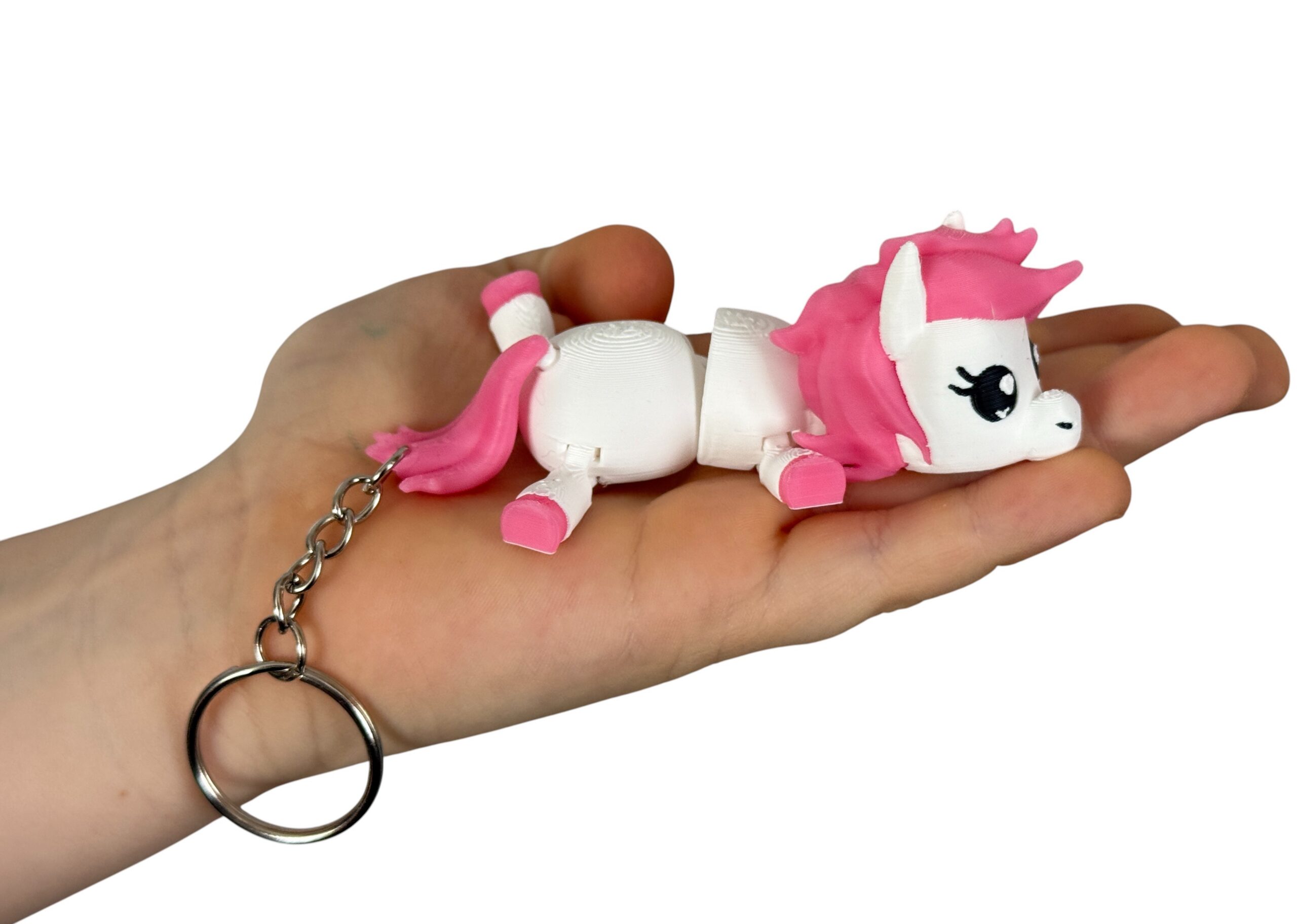 Konik, Kucyk Pony 3D – brelok, słodka mini figurka, zabawka, prezent - obrazek 16