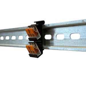 WAGO 221-413 adapter montażowy na szynę DIN 35 mm, 2 złączki