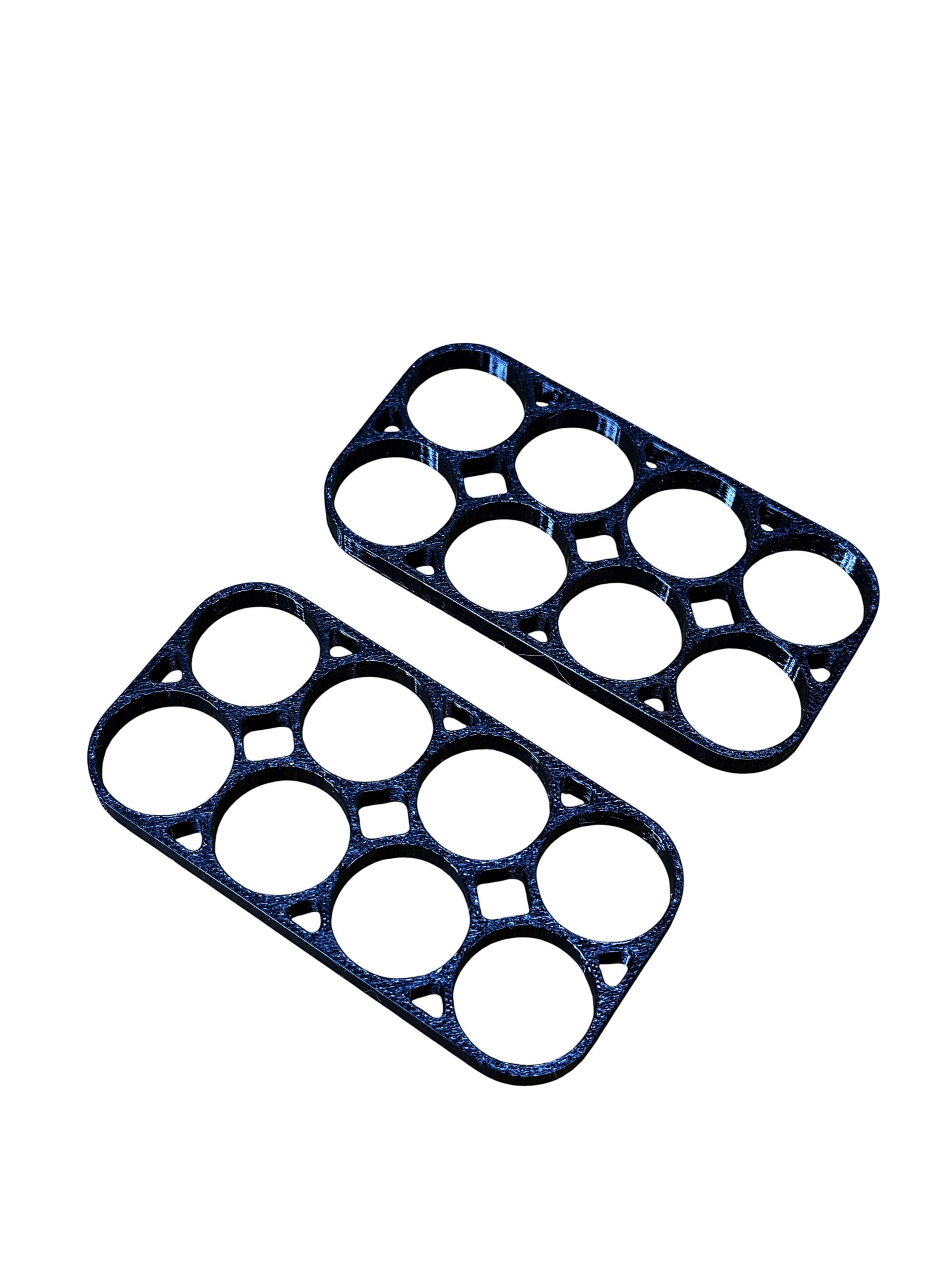 Uchwyt / koszyk na ogniwa 21700 – solidny i precyzyjny element, 2x4