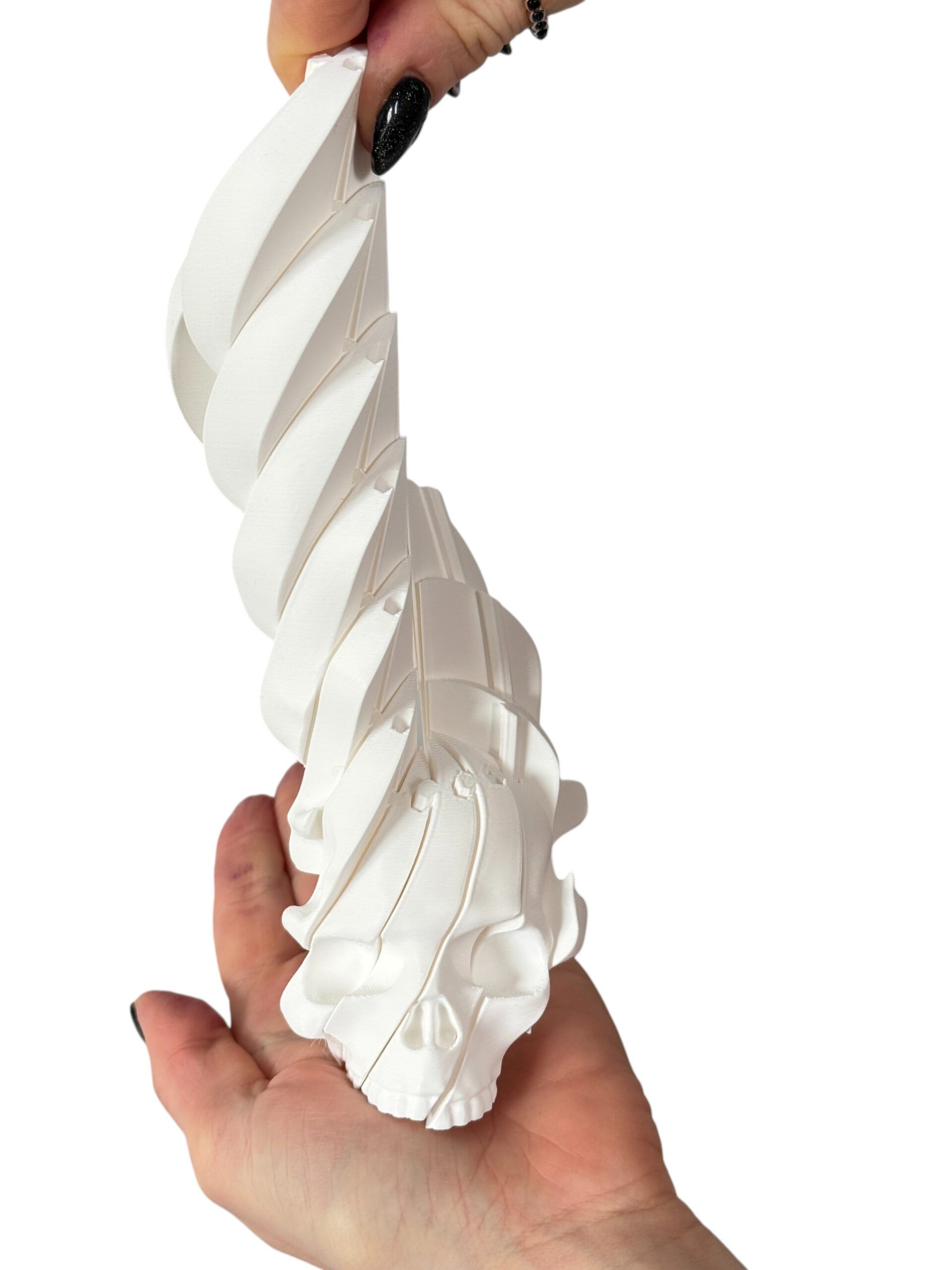 Czaszka Fidget XL 3D– płynny, ruchomy gadżet relaksacyjny, antystresowy, zabawka - obrazek 15