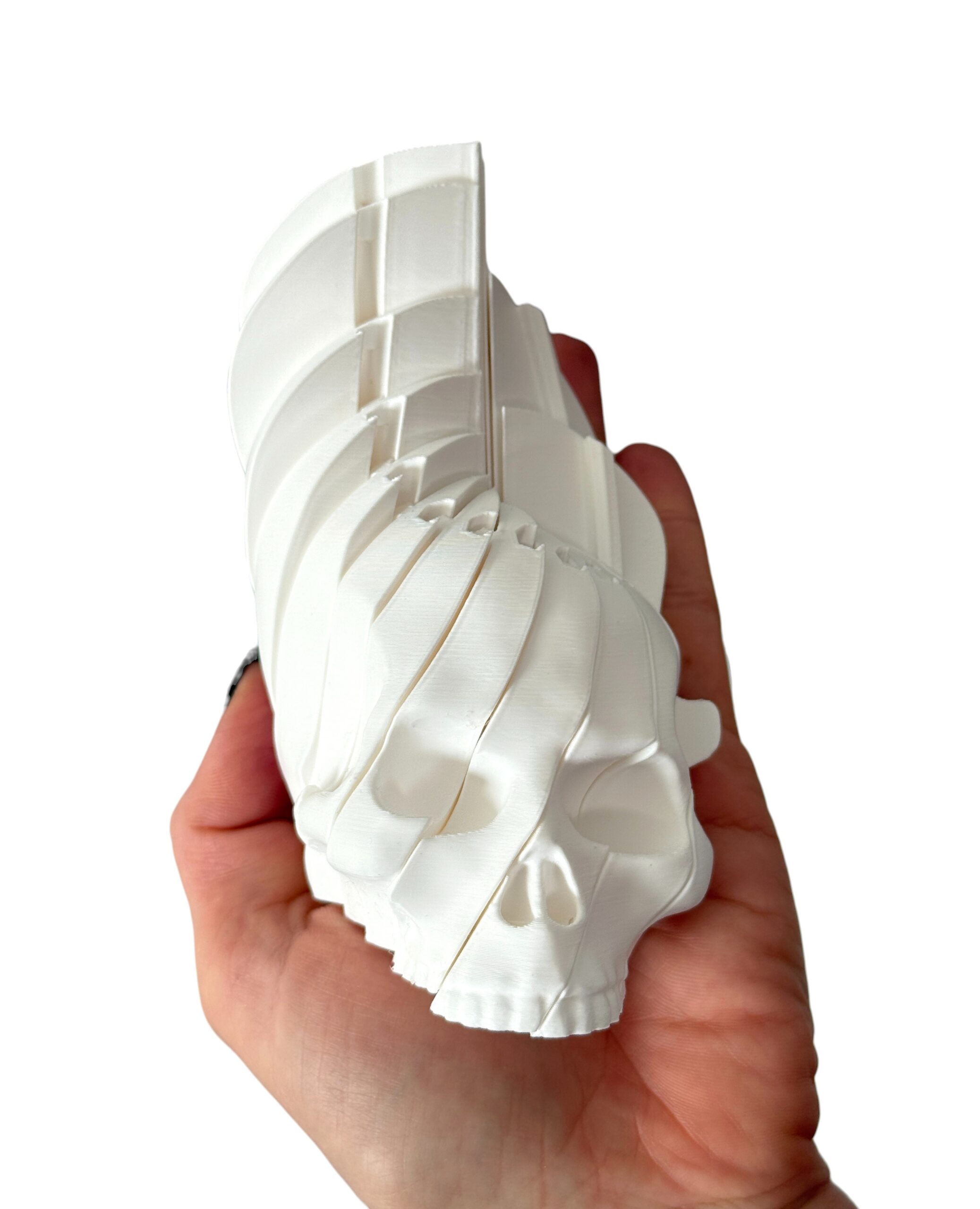 Czaszka Fidget XL 3D– płynny, ruchomy gadżet relaksacyjny, antystresowy, zabawka - obrazek 16