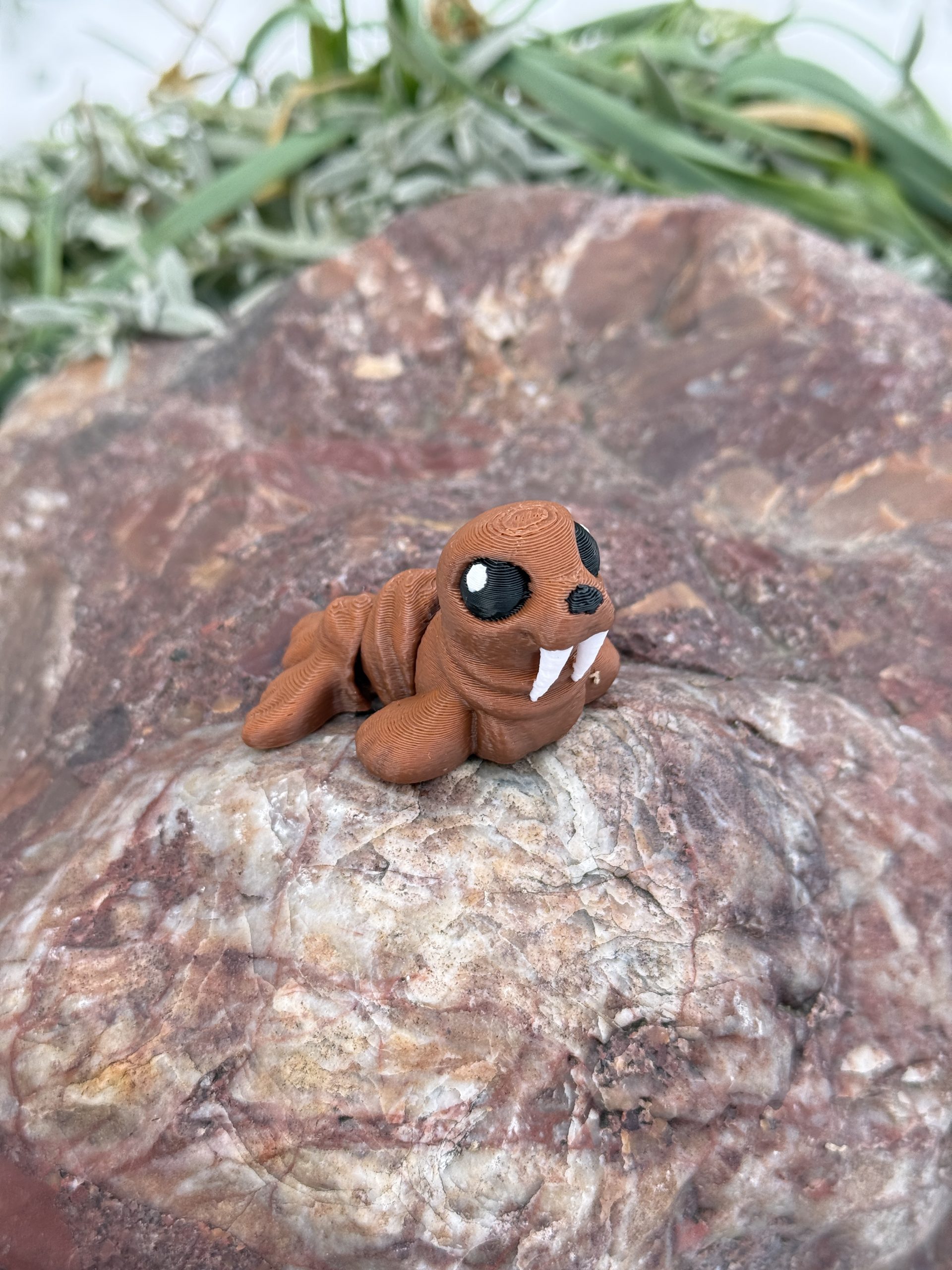 Słodki Mors Arktyczny Minimals 3D – przegubowa, ruchoma mini figurka, zabawka - obrazek 13