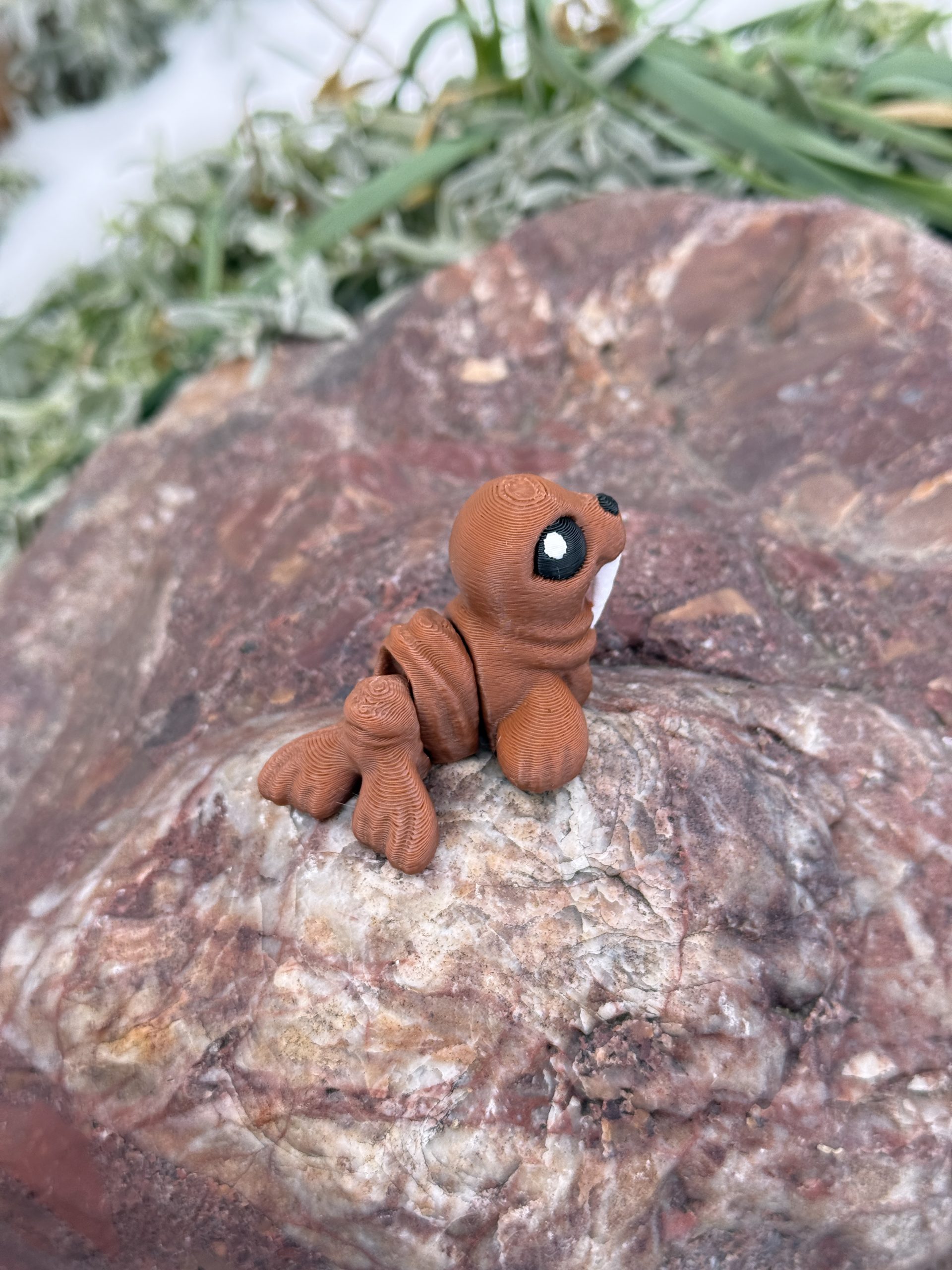 Słodki Mors Arktyczny Minimals 3D – przegubowa, ruchoma mini figurka, zabawka - obrazek 14