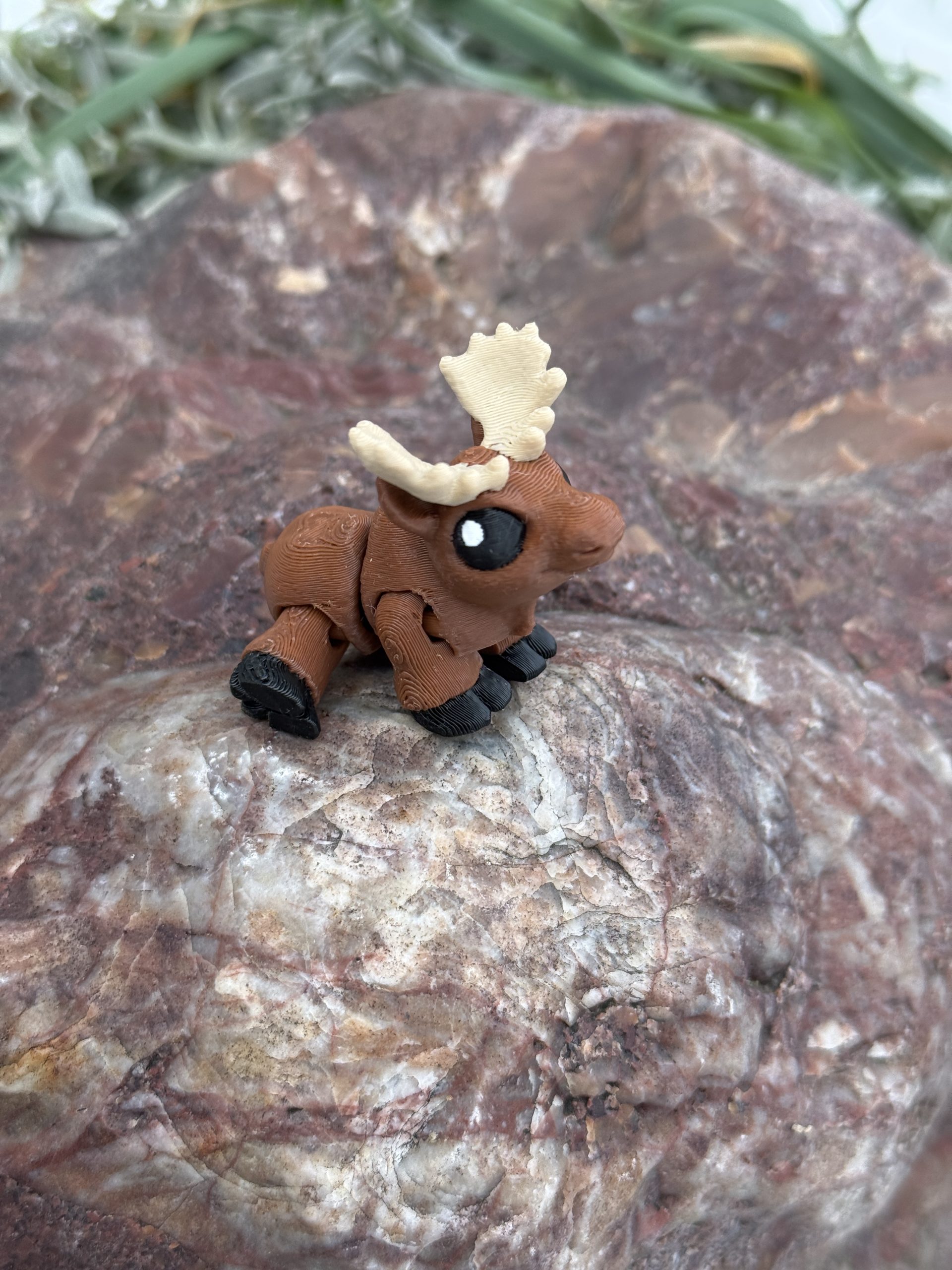 Słodki Łoś Minimals 3D – ruchoma mini figurka, kolekcja, zabawka - obrazek 14