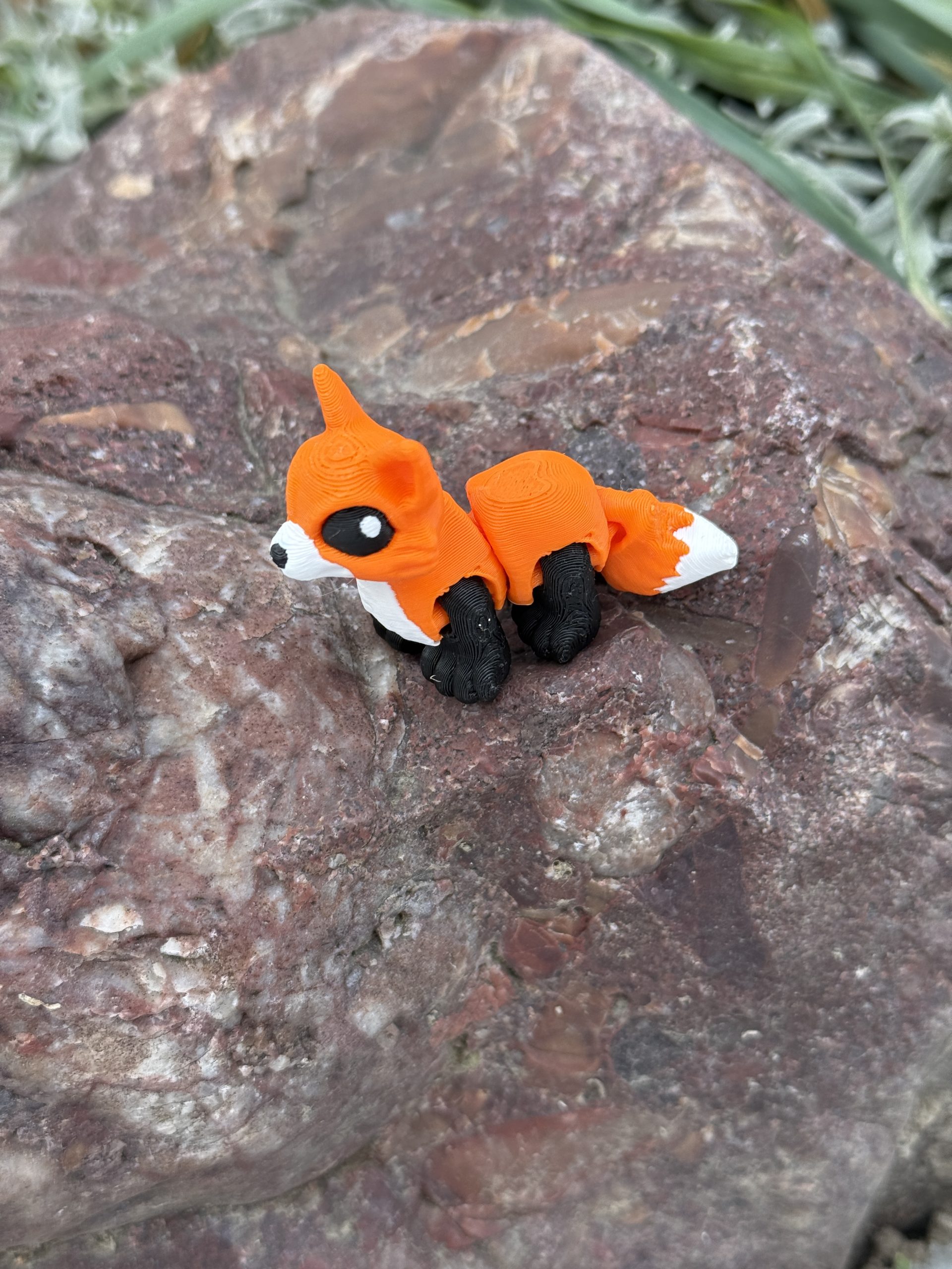 Słodki Lis, Lisek Minimals 3D – ruchoma mini figurka, kolekcja, zabawka - obrazek 8