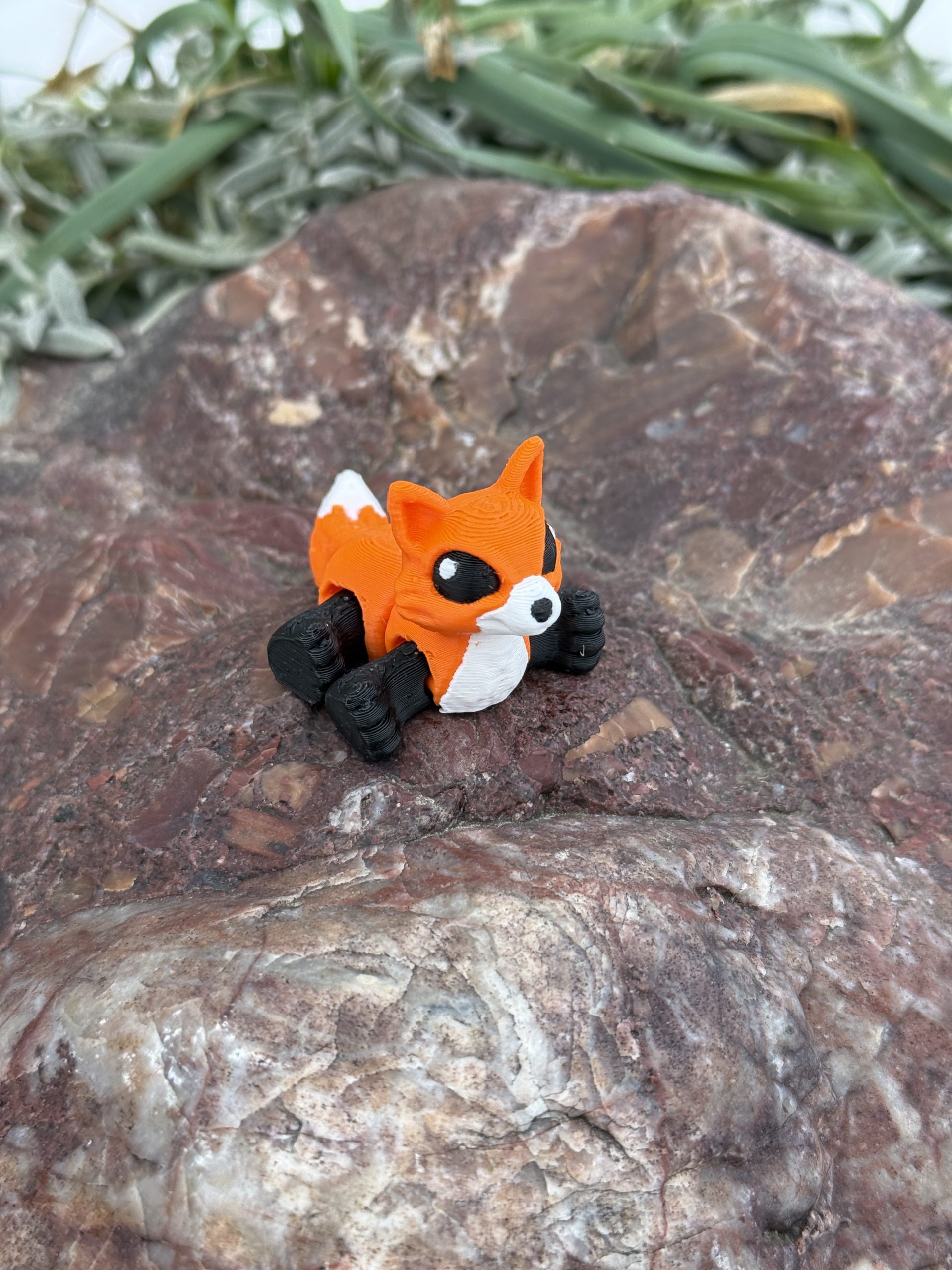 Słodki Lis, Lisek Minimals 3D – ruchoma mini figurka, kolekcja, zabawka - obrazek 11