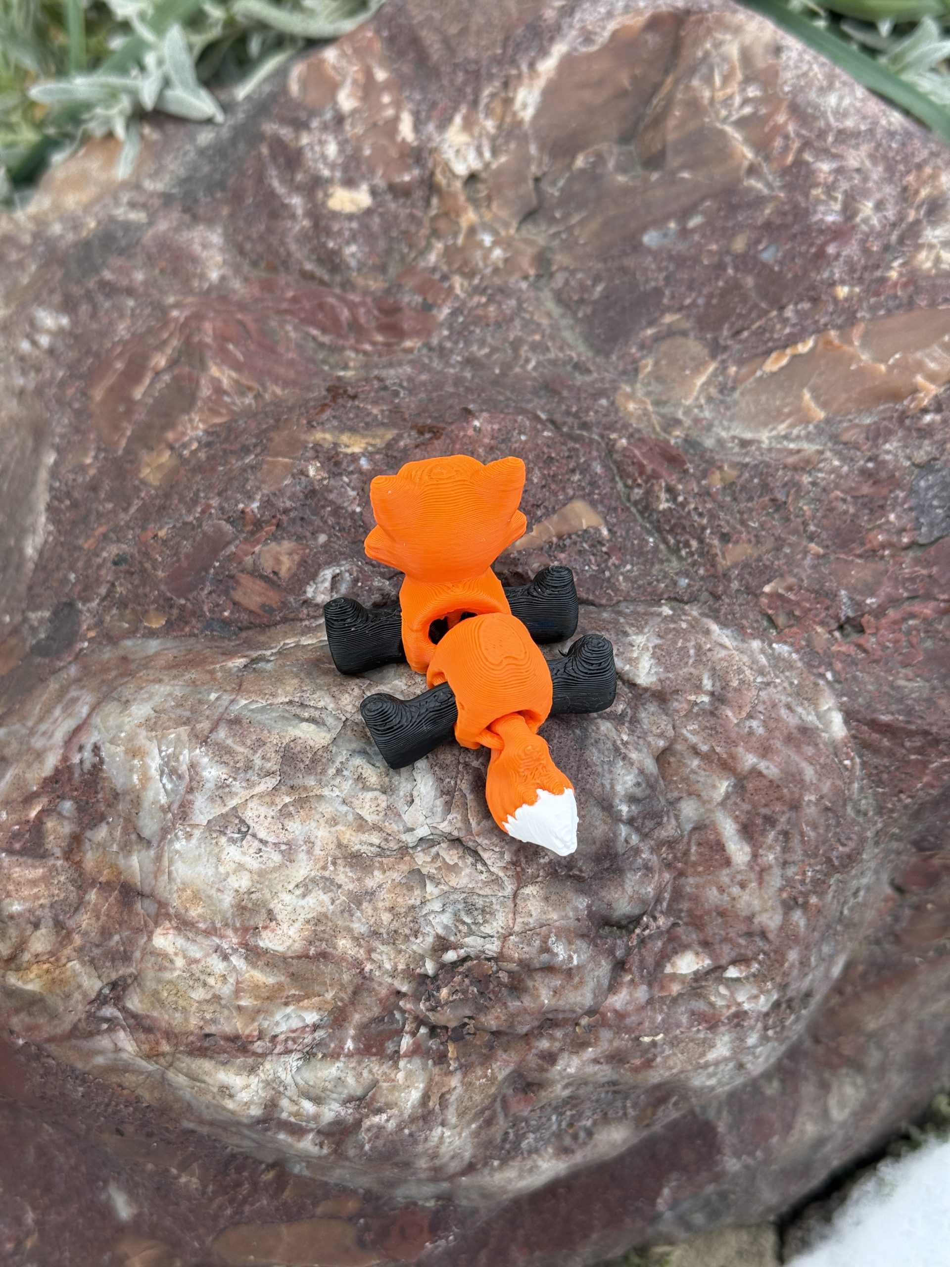 Słodki Lis, Lisek Minimals 3D – ruchoma mini figurka, kolekcja, zabawka - obrazek 13