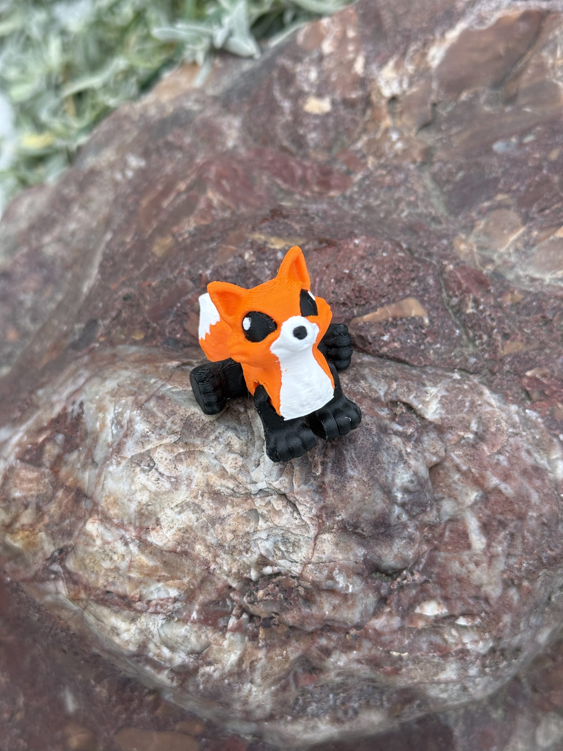 Słodki Lis, Lisek Minimals 3D – ruchoma mini figurka, kolekcja, zabawka - obrazek 14