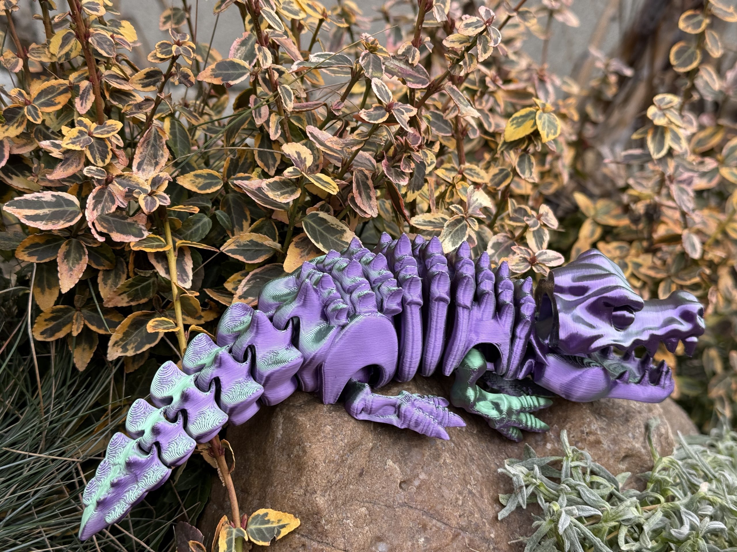 Krokodyl 3D – szkielet pradawnego drapieżnika | przegubowa, ruchoma figurka z otwieraną paszczą - obrazek 13