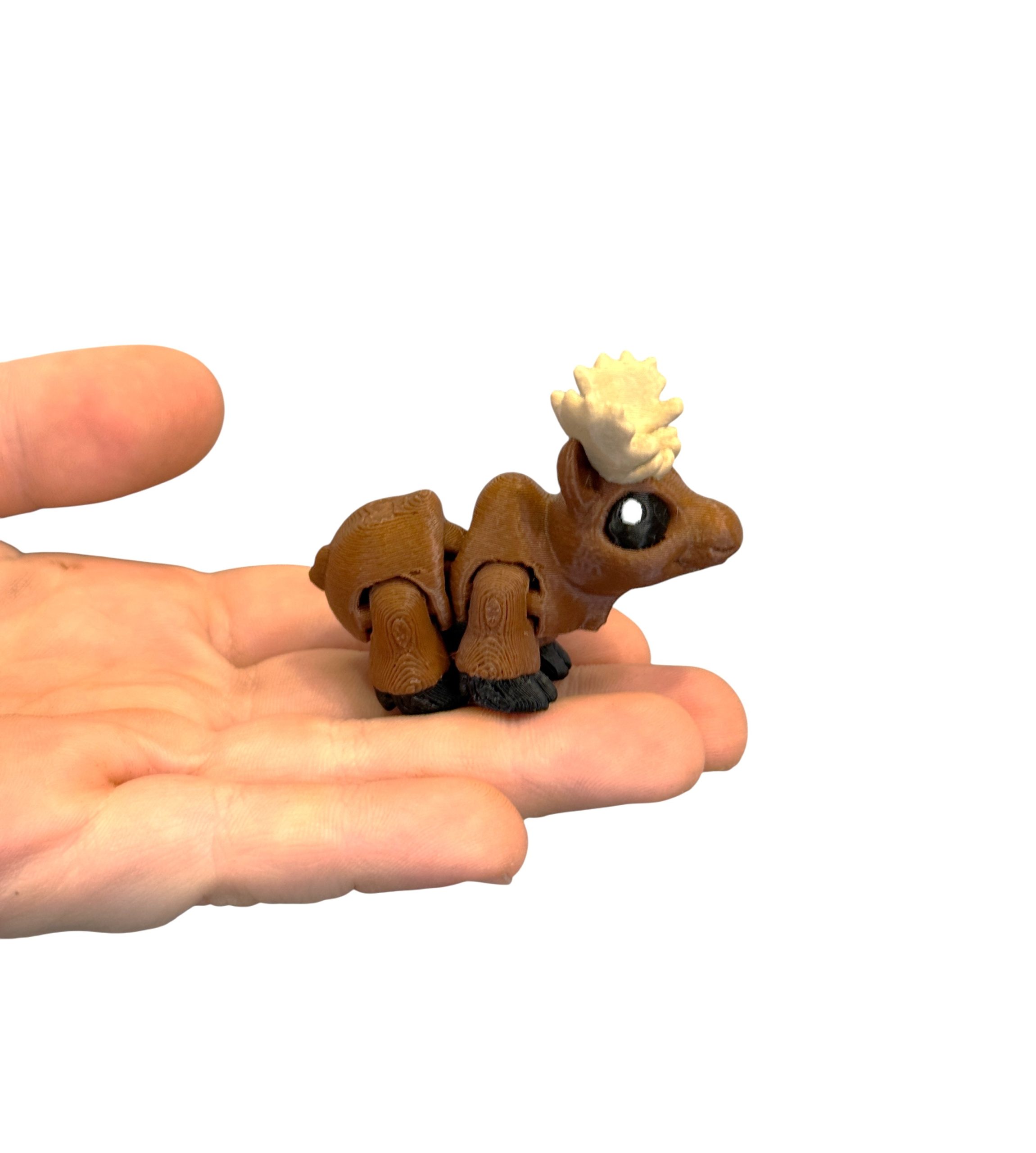 Słodki Łoś Minimals 3D – ruchoma mini figurka, kolekcja, zabawka - obrazek 3