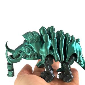 Mamut – szkielet epoki lodowcowej | przegubowa figurka 3D z ruchomą trąbą