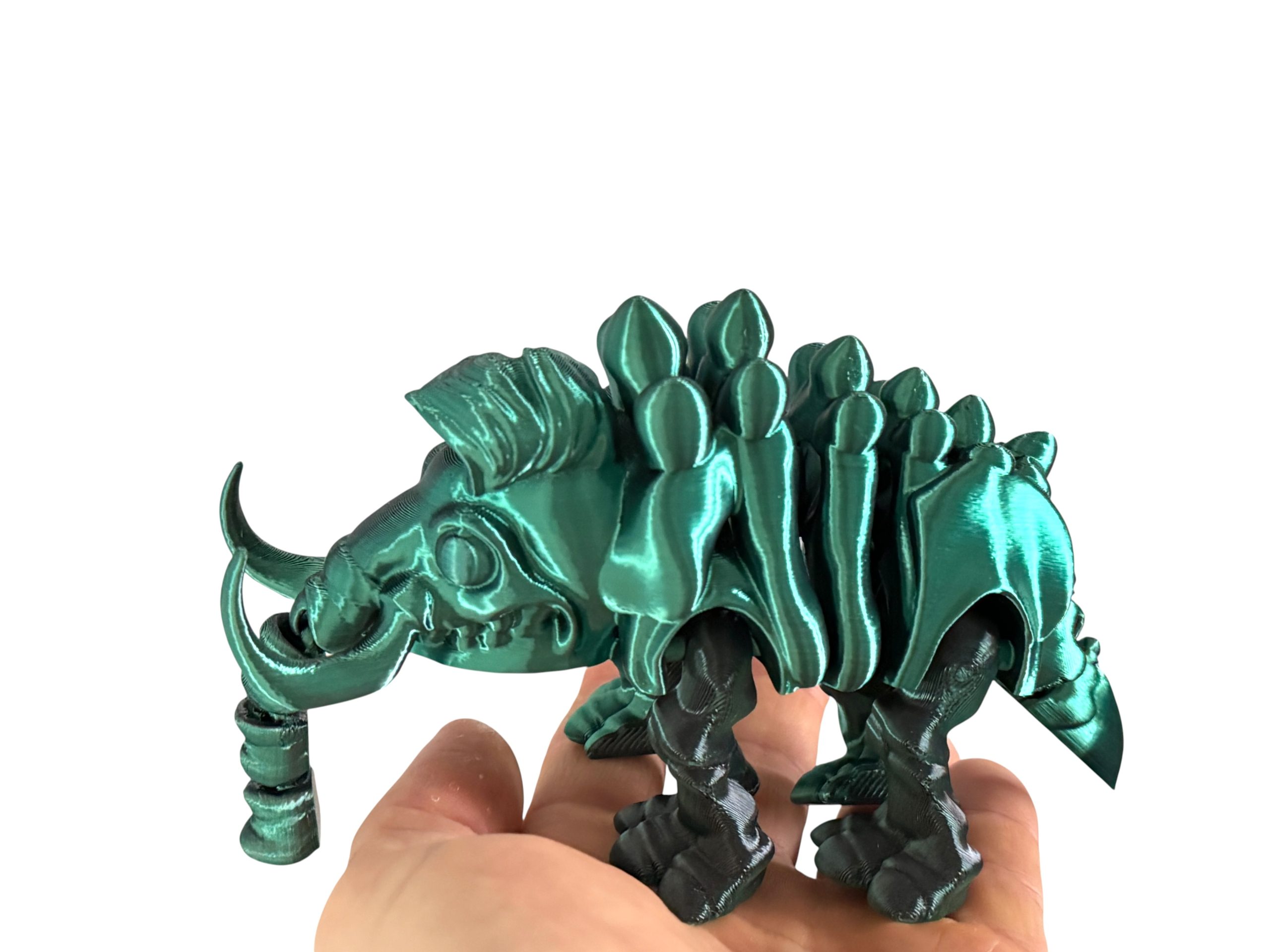 Mamut – szkielet epoki lodowcowej | przegubowa figurka 3D z ruchomą trąbą