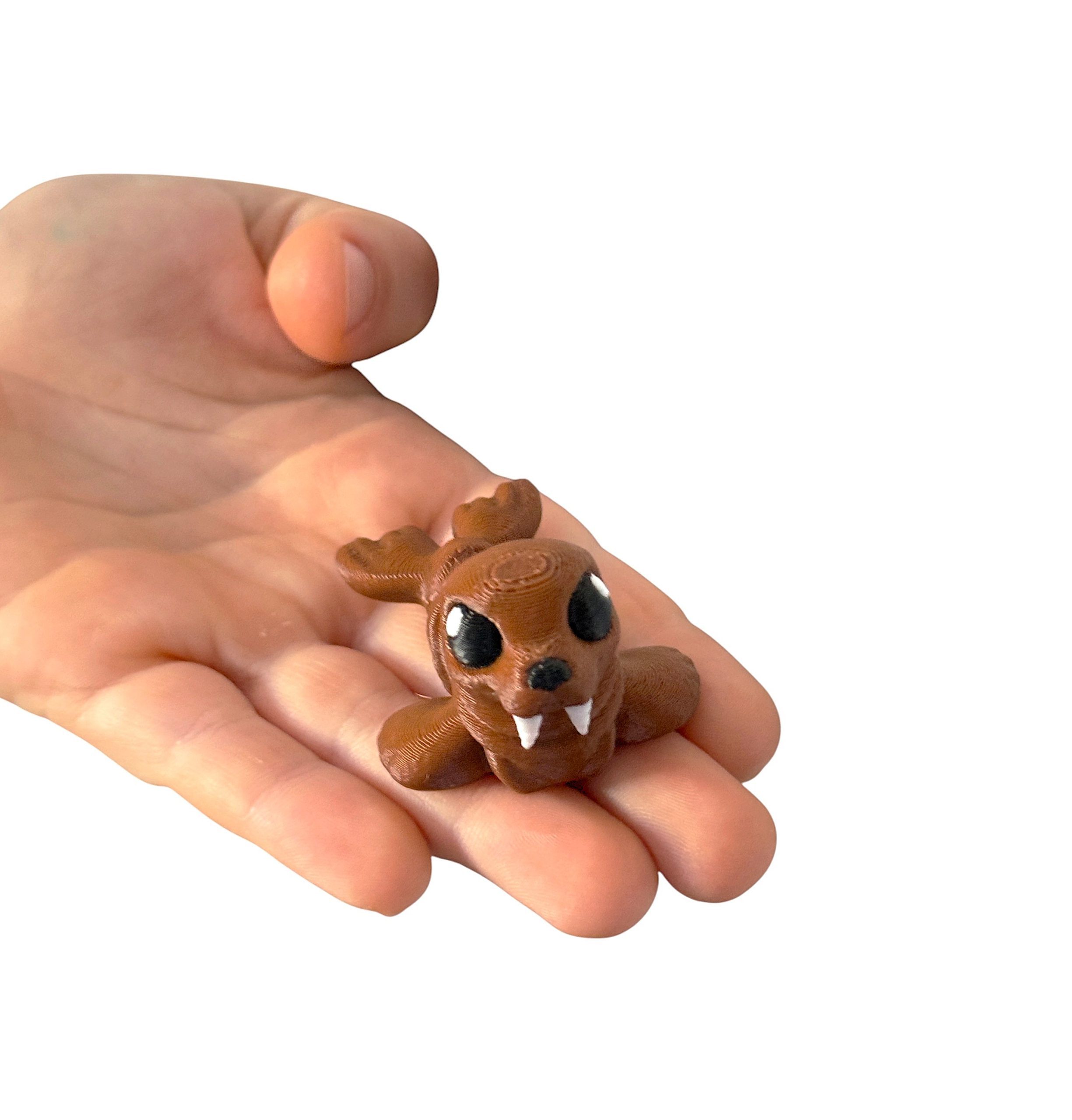 Słodki Mors Arktyczny Minimals 3D – przegubowa, ruchoma mini figurka, zabawka - obrazek 4