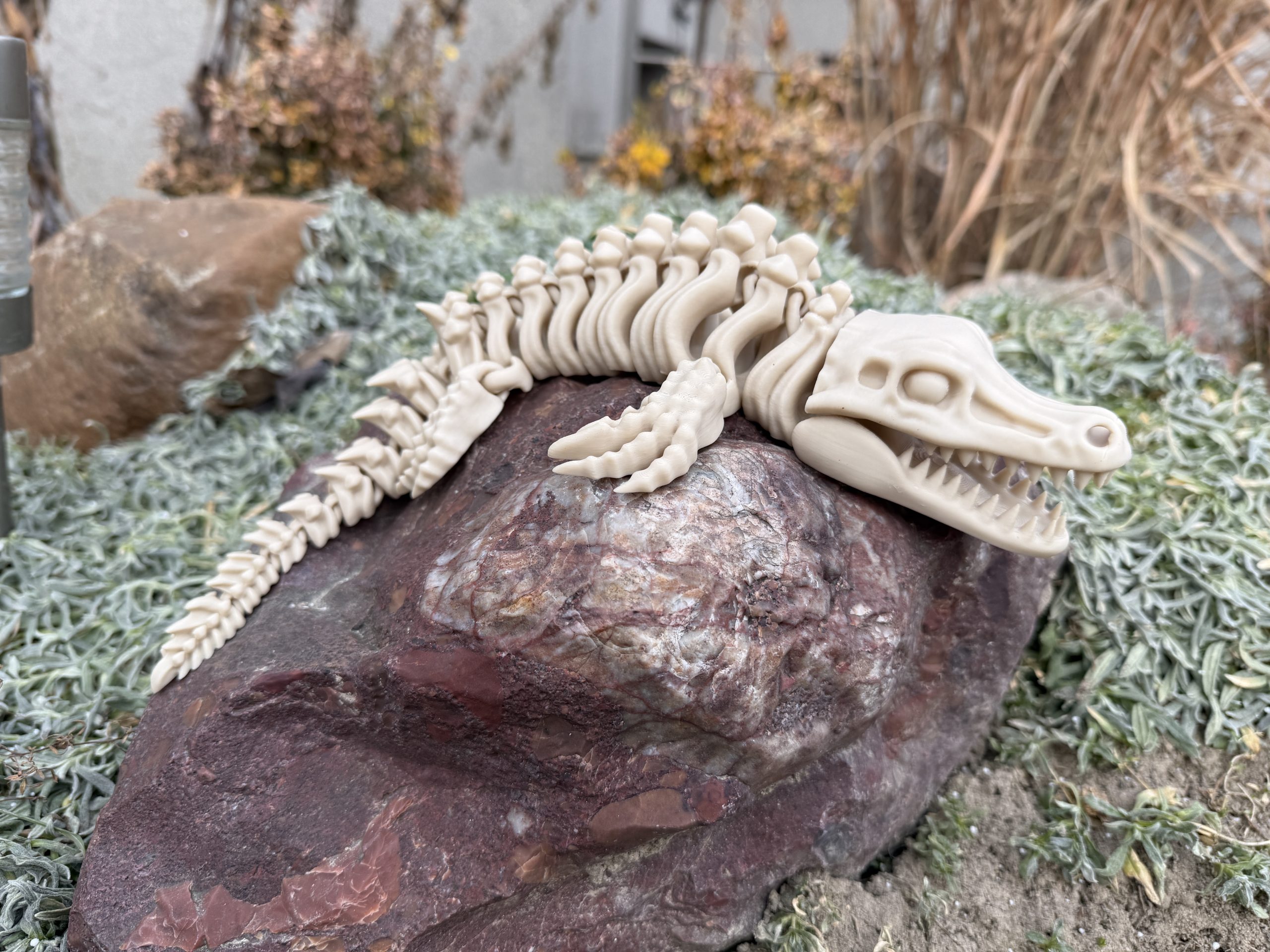 Mozazaur 3D – szkielet prehistorycznego drapieżnika mórz, ogromna 34 cm w pełni ruchoma figurka - obrazek 3