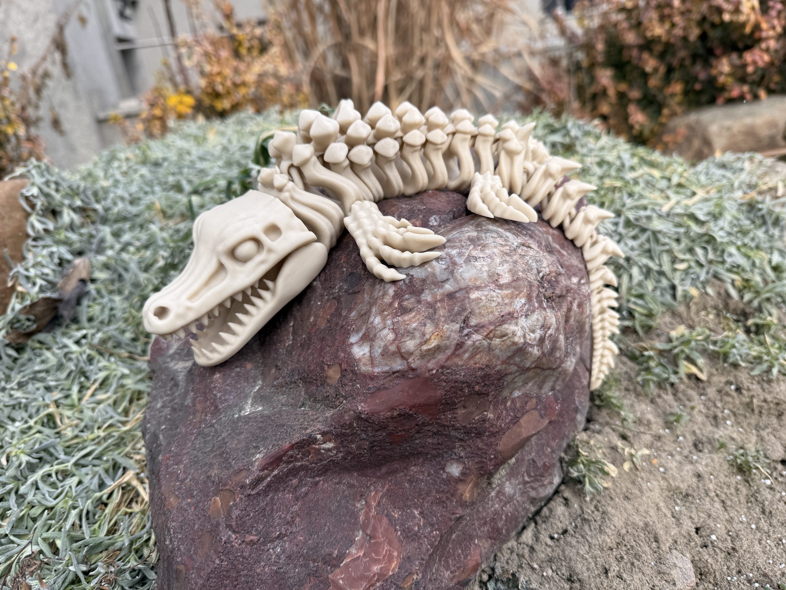 Mozazaur 3D – szkielet prehistorycznego drapieżnika mórz, ogromna 34 cm w pełni ruchoma figurka - obrazek 4
